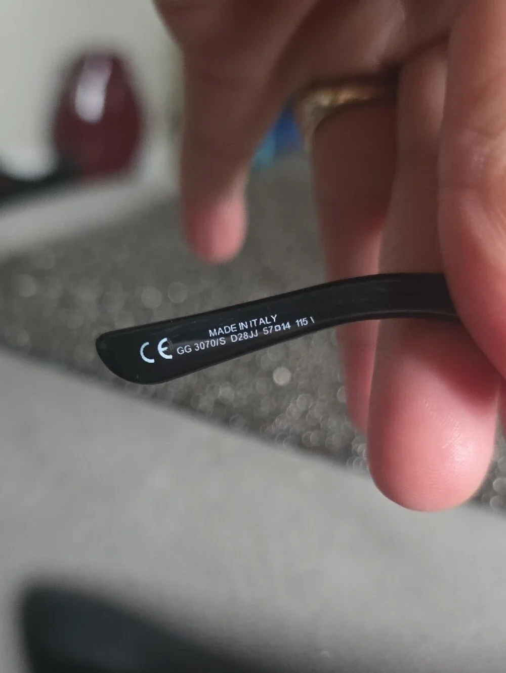 Gucci frams only for your lens bold black